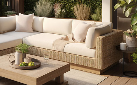 Outdoor furniture refers to the open or semi-open outdoor space, in order to facilitate people's out